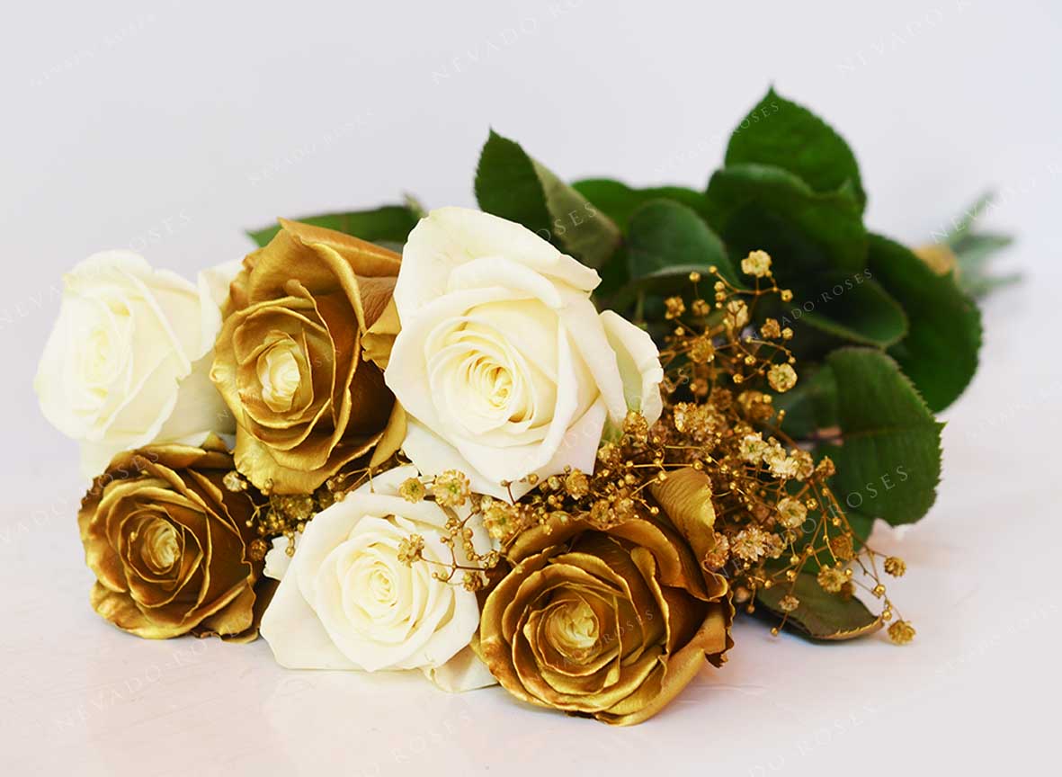 BOX 30 GOLDEN BOUQUET FOR NEW YEAR'S EVE